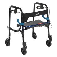 Buy Drive Clever Lite Walker with Seat And Loop Locks