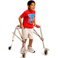 Buy Kaye Posture Control Four Wheel Walker With Front Swivel And Silent Rear Wheel For Children