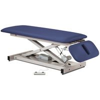 Buy Clinton Open Base Space Saver Power Table with Drop Section