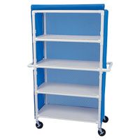 Buy Healthline Medical Four Shelf Linen Cart With Cover