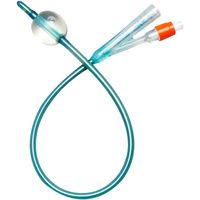 Buy Medline Silvertouch Two-Way 100% Silicone Straight Tip Foley Catheter