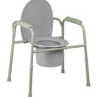 Buy Mckesson All-in-One Steel Frame Commode Chair