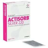 Buy Systagenix Actisorb 220 Activated Charcoal Dressing with Silver