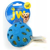 Buy JW Pet Crackle Heads Ball Dog Chew Toy