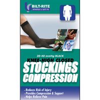 Buy Bilt-Rite Closed Toe Knee High 30-40 mmHg Compression Stockings
