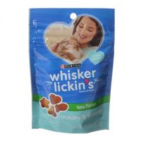 Buy Purina Whisker Lickins Crunch Lovers Tuna Flavored Cat Treats