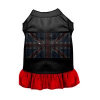 Buy Mirage British Flag Rhinestone Dog Dress