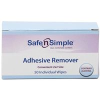 Buy Safe N Simple Alcohol Based Adhesive Remover Wipes