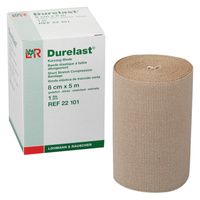 Buy Durelast High Compression Very Short Stretch Bandage With Bandage Clips