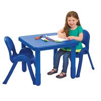Buy Childrens Factory Preschool MyValue Set Of Square Table With 2 Chairs