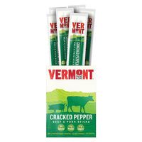 Buy Vermont Smoke & Cure Cracked Pepper Beef And Pork Sticks