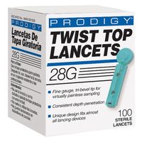 Buy Prodigy Twist Top Lancets