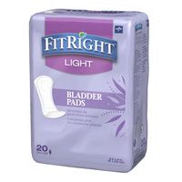 Buy Medline FitRight Bladder Control Pads Light