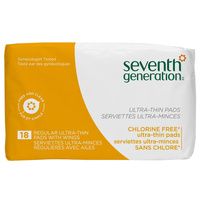 Buy Seventh Generation Chlorine Free Ultra-thin Pads with Wings