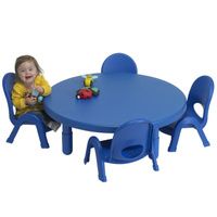 Buy Childrens Factory MyValue Round Table With 4 Chairs Set
