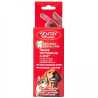 Buy Sentry Petrodex Finger Toothbrush Glove for Cats & Dogs