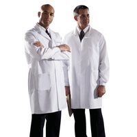 Buy Medline Men Poplin Staff Length Lab Coat