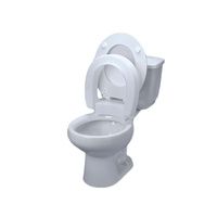 Buy Maddak Hinged Elevated Toilet Seat