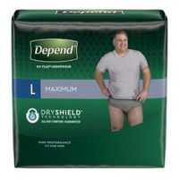 Depend FitFlex Incontinence Underwear For Men  Maximum Absorbency