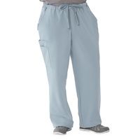Buy Medline Illinois Ave Mens Athletic Cargo Scrub Pants with 7 Pockets - Light Gray