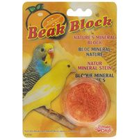 Buy Living World Beak Block - Natures Minerals - Orange