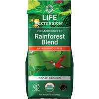 Buy Life Extension Rainforest Blend Decaf Ground Coffee