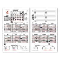 Buy AT-A-GLANCE Burkharts Day Counter Desk Calendar Refill