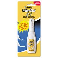 Buy BIC Wite-Out Brand 2-in-1 Correction Fluid