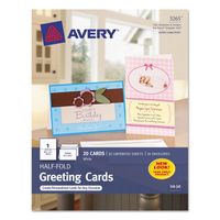 Buy Avery Greeting Cards with Matching Envelopes