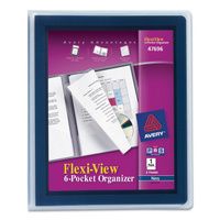 Buy Avery Flexi-View Six-Pocket Organizer
