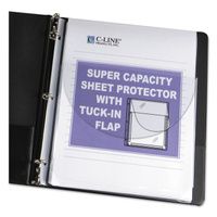 Buy C-Line Super Capacity Sheet Protectors with Tuck-In Flap