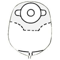 Buy Nu-Hope Classic Round One Piece Urinary Precut Flutter Valve Regular Convex Ostomy Pouch