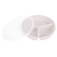 Buy Partitioned Scoop Dish With Lid