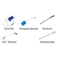 Buy Essential Medical Everyday Essentials Deluxe Hip Kit With Molded Sock Aid