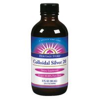 Buy Heritage Store Colloidal Silver 20 PPM Liquid