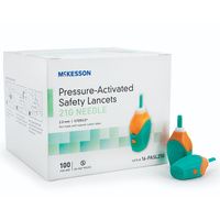 Buy Mckesson Safety Lancet Fixed Depth Lancet Needle Pressure Activated