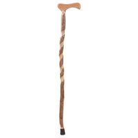 Buy Mabis DMI Briggs Brazos Twisted Sassafras Walking Cane With Traditional Handle