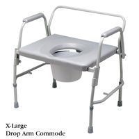 Buy Bariatric Extra Large Drop Arm Commode