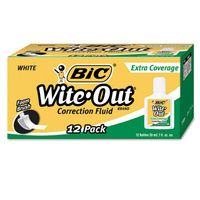 Buy BIC Wite-Out Brand Extra Coverage Correction Fluid