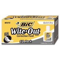 Buy BIC Wite-Out Brand Quick Dry Correction Fluid