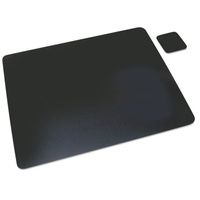 Buy Artistic Leather Desk Pad with Coaster
