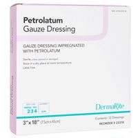Buy DermaRite Impregnated Petrolatum Gauze Dressing