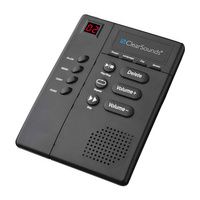 Buy ClearSounds Digital Amplified Answering Machine with Slow Speech