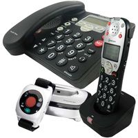 Buy Amplicom USA PowerTel 785 Responder Amplified DECT Corded Phone