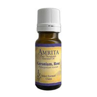 Buy Amrita Aromatherapy Pure Therapeutic Geranium Rose Essential Oil