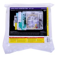 Buy Medline Silicone Elastomer Coated Latex Erase Cauti Foley Catheter Tray