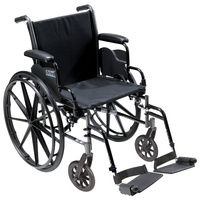 Buy Drive Cruiser X4 Lightweight Dual-Axle Wheelchair With Swing-Away Footrests