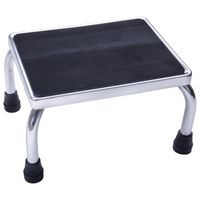 Buy Medline Chrome Footstool with Rubber Mat
