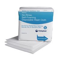 Coloplast BedsideCare EasiCleanse NoRinse Selffoaming Disposable Washcloth