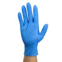 Buy Dynarex Safe-Touch Blue Nitrile Exam Gloves
